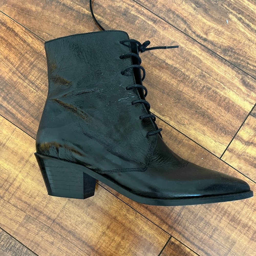 Zadig and Voltaire Tyler Laced Vintage Ankle Boots Size 39